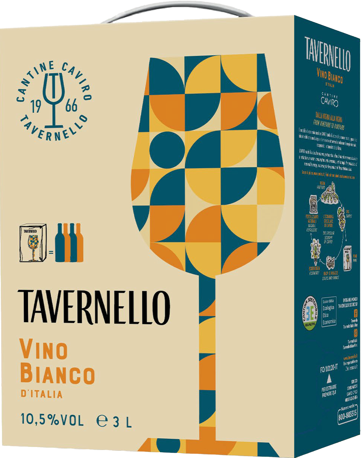 Tavernello Bianco d'Italia BIB 3L