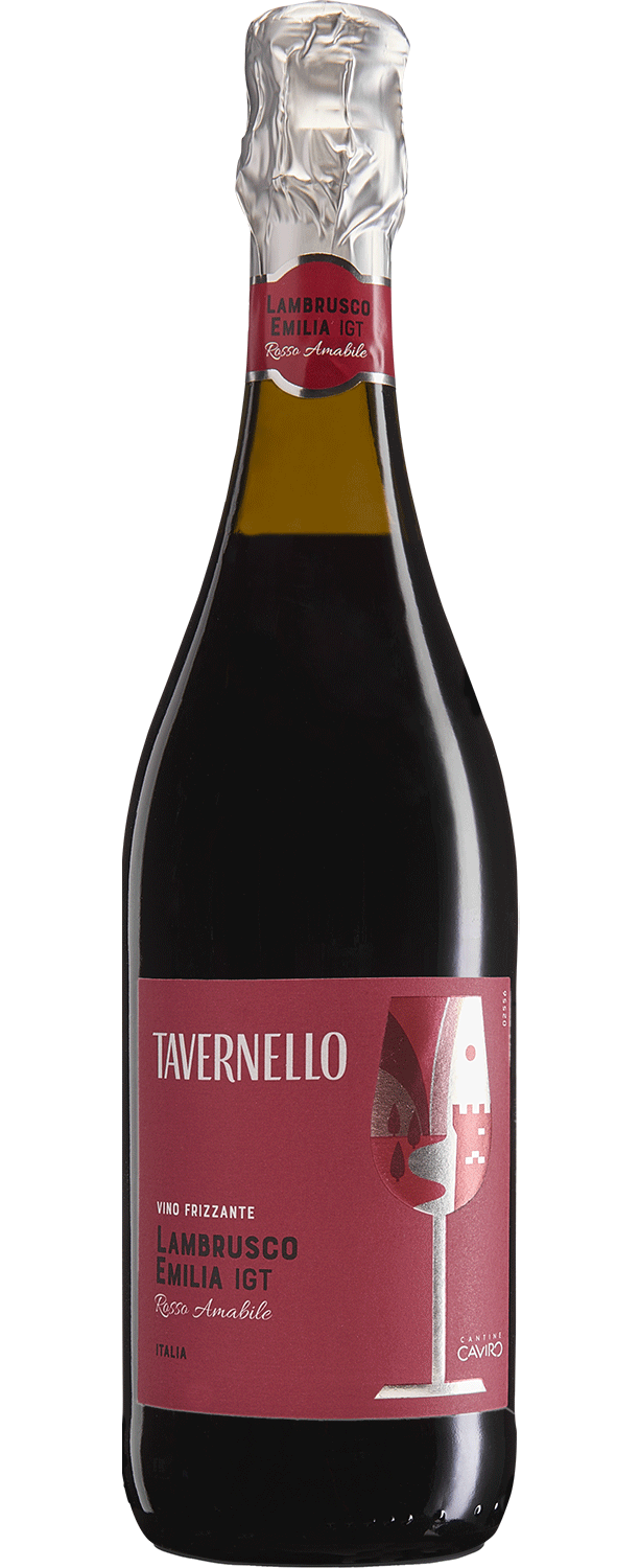 Tavernello Lambrusco Rosso Amabile